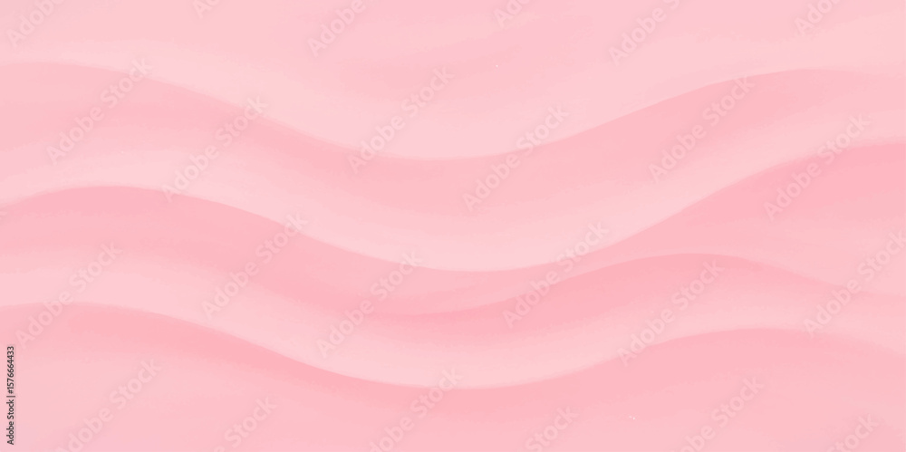 Poster pink silk and satin fabric background with soft flowing waves and abstract texture design