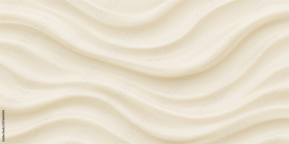 Poster white silk and satin fabric background with smooth soft flowing waves and elegant shiny texture