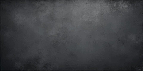 Dark grunge metal and vintage paper textured background with smoky foggy concrete surface