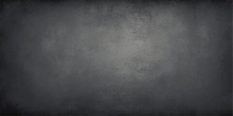 Grunge dark metal and paper textured background with vintage aged concrete surface