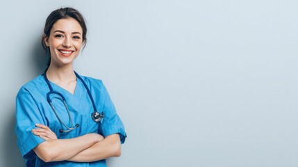 Portrait of a smiling female medical professional
