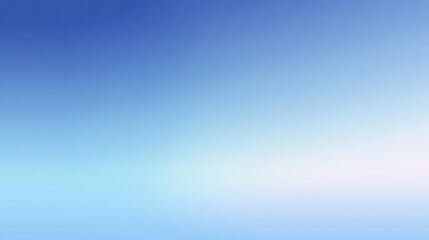 Obraz premium Smooth gradient background of blue transitioning to pale white at the bottom right corner.