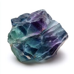 Fototapeta premium Fluorite tumbled rock