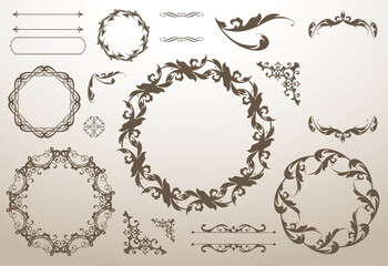 アンティークフレームセット