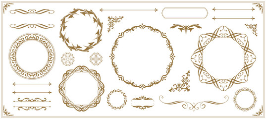 アンティークフレームセット