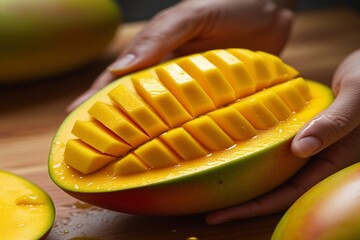 Organic Mango Slices for Healthy Eating
