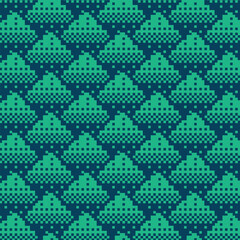 Abstract pixels effect pattern seamless illustration vector rectangle elements EPS 10