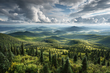 Obraz premium summer landscapes showcasing natural beauty across all united states focusing on historical sites and their