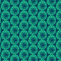 Abstract pixels effect pattern seamless illustration vector rectangle elements EPS 10