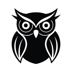 Owl Stylized Icon Vector Illustration
