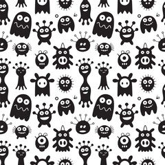 Obraz premium Halloween Silhouette Bundle – Witch, Pumpkin, Bat & Haunted HouseSpooky Halloween Silhouettes – Vector Set for Craft and DesignScary Halloween Vector Silhouettes – Ghosts, Skeletons & MoreHallow