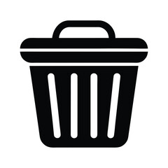 Laundry Basket Icon Vector Illustration