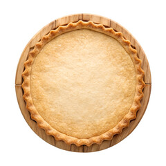 apple pie on a white background