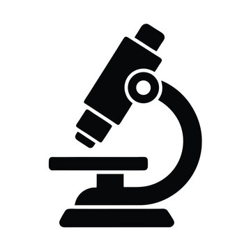 Microscope Icon Vector Illustration