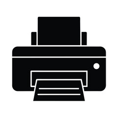 Printer Icon Vector Illustration