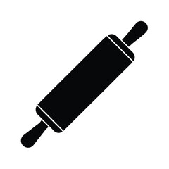 Rolling Pin Bold Icon Vector Illustration