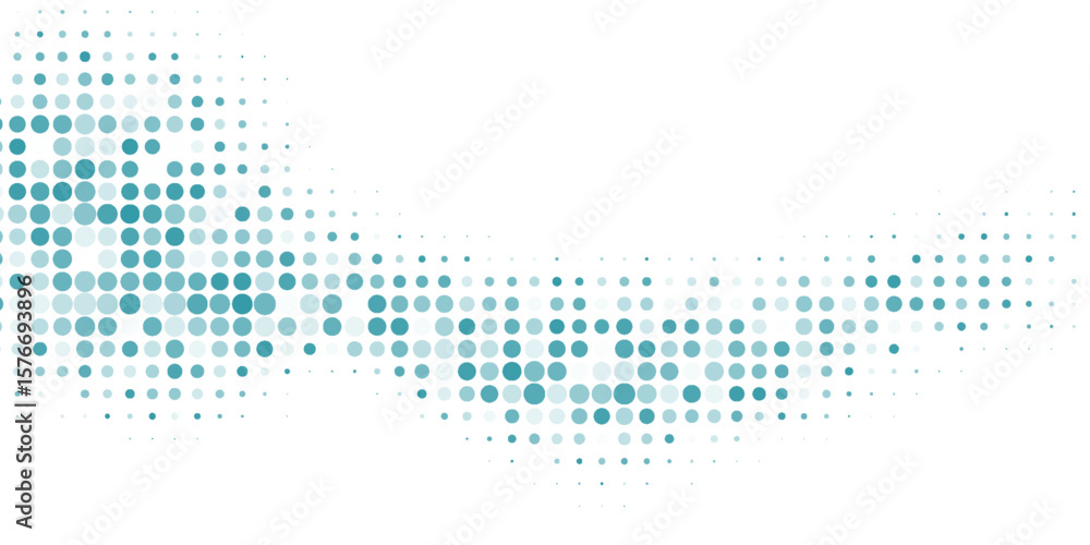 Poster light blue vector layout with circle shapes. blurred decorative design in abstract style with bubble