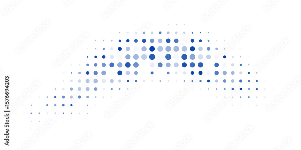 Poster light blue vector layout with circle shapes. blurred decorative design in abstract style with bubble