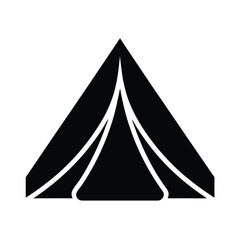 Fototapeta premium Tent Icon Vector Illustration