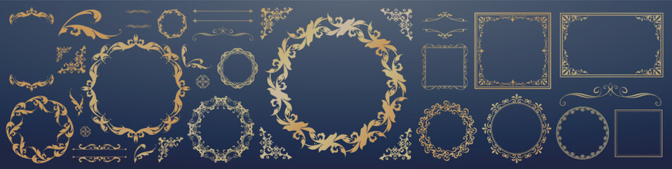 ゴージャスなフレームデザイン