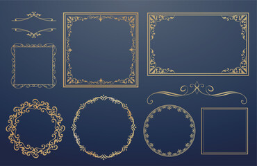 ゴージャスなフレームデザイン