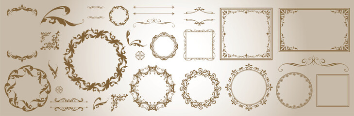 ゴージャスなフレームデザイン