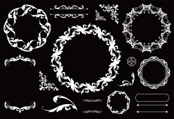 ゴージャスなフレームデザイン