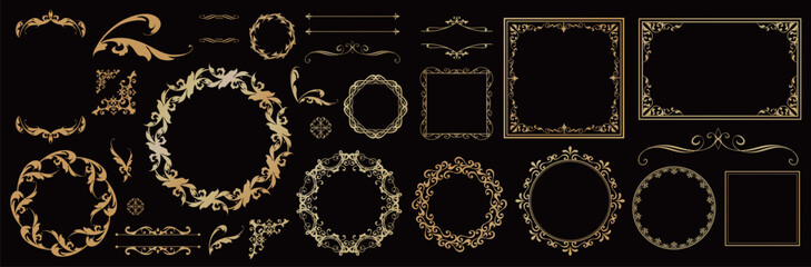 ゴージャスなフレームデザイン