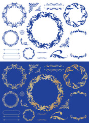 ゴージャスなフレームデザイン