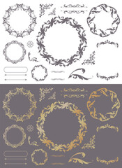 ゴージャスなフレームデザイン