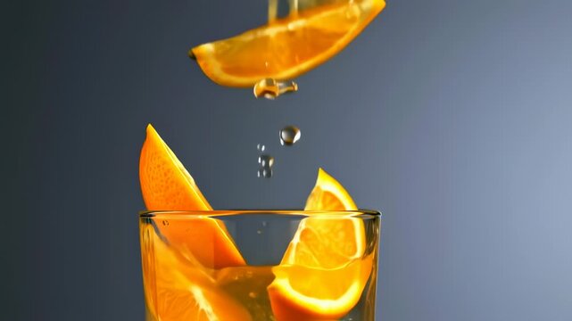glass of orange juice