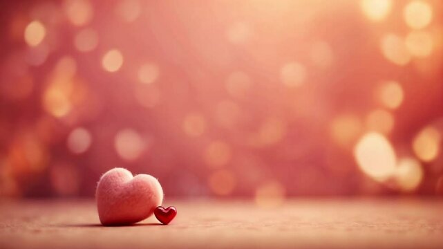 Valentines Day background with heart and roses. roses and valentine red heart on red glitter background. Valentine's Day card created with generative ai