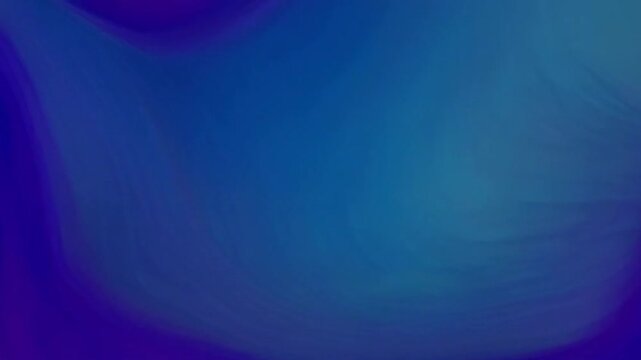 An abstract, amorphous visualization for meditation. Gently morphing shapes in a soothing color palette of deep blues, purples, and hints of gold. The motion is slow and fluid