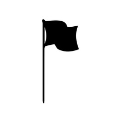 black flag vector