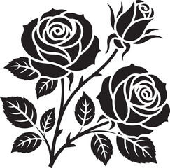 Romantic Rose Flower Silhouette Vector Design

Single Blooming Rose Black Outline Illustration

Vintage Rose Silhouette for Wedding and Valentine

Minimal Line Art Rose Flower Vector Clipart

Elegant 