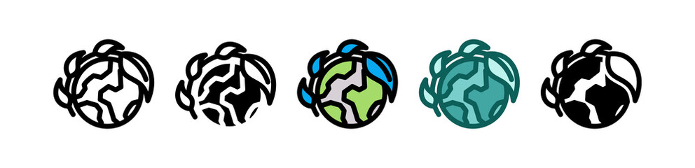 Ecology multiple icon