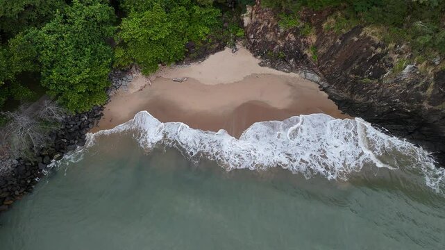Yorkeys Knob, Cairns, Queensland, Australia: Experience natures beauty with aerial footage of a serene beach