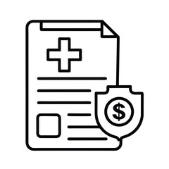Hospital bill/patient file. Diagnosis file