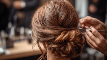 Obraz premium hair styling techniques