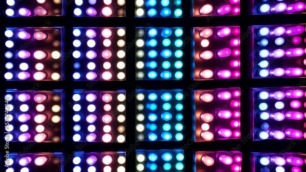 Poster abstract color grid pattern texture