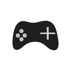 game controller silhouette illustration of an input device used to interact with video games