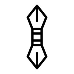 matrial arts. This is a vector single icon with a line style. Suitable for any purpose, such as website design, mobile app design, logo design, pattern design, etc.