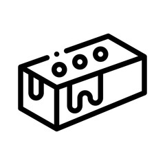 bricklayers tool line icon