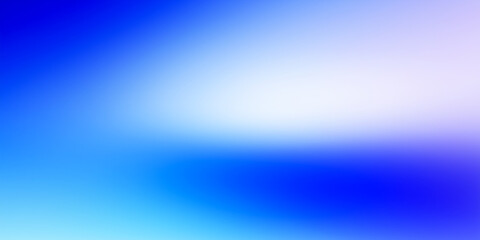 Obraz premium Smooth gradient background in blue, white, and purple tones. Elegant and modern abstract texture is ideal for web design, presentations, branding, and creative digital projects.