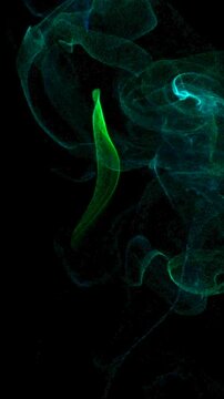 flowstate smoke: liquid haze simulation [temporal khalifa] vertical