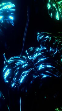 omega flora ii: cyan breeze [metallic art life] vertical