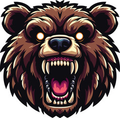 Kind of mascot animal head