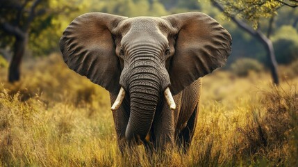 African Elephant Encounter