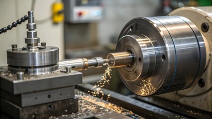 drilling machine in workshop