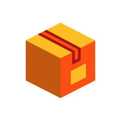 Fototapeta premium package-box-icon---parcel-and-shipping-vector-